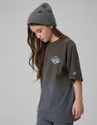4F Tricou loose cu imprimeu pentru fete - 122