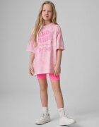 4F Tricou loose cu imprimeu pentru fete - 122/128 (6-8 ani)