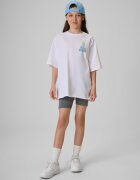 4F Tricou loose cu imprimeu pentru fete - 122/128 (6-8 ani)