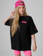 4F Tricou loose cu imprimeu pentru fete - 122/128 (6-8 ani)