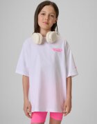 4F Tricou loose cu imprimeu pentru fete - 122/128 (6-8 ani)