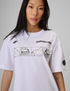 4F Tricou loose cu imprimeu unisex | Drift Masters - S