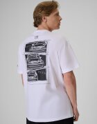 4F Tricou loose cu imprimeu unisex x Drift Masters - 3XL
