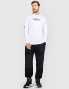 4F Tricou loose cu mânecă lungă cu imprimeu pentru bărbați - L