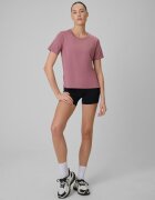 4F Tricou loose de antrenament cu uscare rapidă pentru femei - coral XS