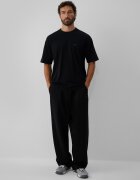 4F Tricou loose simplu pentru bărbați - S