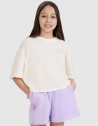 4F Tricou oversize crop top cu imprimeu pentru fete - 122