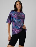 4F Tricou oversize cu imprimeu damă - M