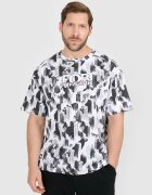 4F Tricou oversize cu imprimeu pentru bărbați - XL