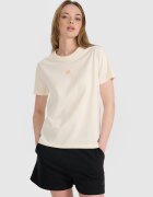 4F Tricou oversize cu imprimeu pentru femei - XS