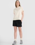 4F Tricou oversize cu imprimeu pentru femei - XS
