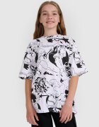 4F Tricou oversize cu imprimeu pentru fete - 158