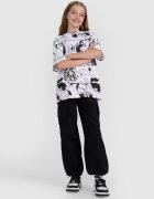 4F Tricou oversize cu imprimeu pentru fete - 158