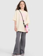 4F Tricou oversize cu imprimeu pentru fete - 164