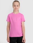 4F Tricou oversize cu imprimeu pentru fete - 152