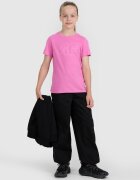 4F Tricou oversize cu imprimeu pentru fete - 152