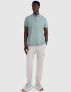 4F Tricou polo regular pentru bărbați - verde măsliniu/kaki S