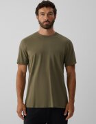 4F Tricou regular cu finisaj antibacterian Polygiene pentru bărbați - khaki XL
