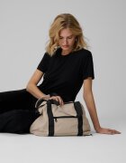 4F Tricou regular cu fronseu și modal pentru femei - M