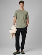 4F Tricou regular cu imprimeu bărbați - kaki S