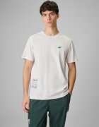 4F Tricou regular cu imprimeu bărbați - S