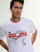 4F Tricou regular cu imprimeu bărbați - XXL