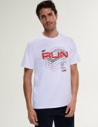 4F Tricou regular cu imprimeu bărbați - XXL