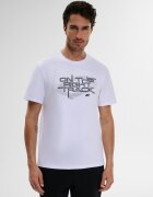4F Tricou regular cu imprimeu bărbați - M