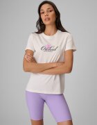 4F Tricou regular cu imprimeu damă - XS