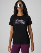 4F Tricou regular cu imprimeu damă - XS