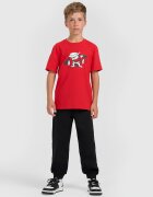 4F Tricou regular cu imprimeu de sărbători pentru băieți - roșu 152