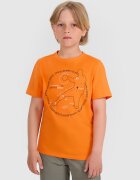 4F Tricou regular cu imprimeu pentru băieți - 164