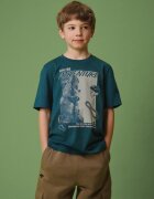 4F Tricou regular cu imprimeu pentru băieți - 152