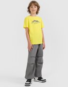 4F Tricou regular cu imprimeu pentru băieți - portocaliu 158