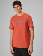 4F Tricou regular cu imprimeu pentru bărbați - coral XL