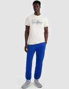 4F Tricou regular cu imprimeu pentru bărbați - crem XL