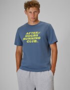 4F Tricou regular cu imprimeu pentru bărbați - denim S