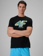 4F Tricou regular cu imprimeu pentru bărbați - S