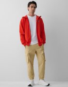4F Tricou regular cu imprimeu pentru bărbați - L