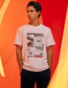4F Tricou regular cu imprimeu pentru bărbați - XL
