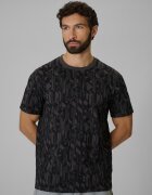 4F Tricou regular cu imprimeu pentru bărbați - S