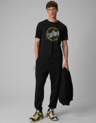 4F Tricou regular cu imprimeu pentru bărbați - L