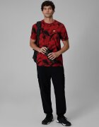 4F Tricou regular cu imprimeu pentru bărbați - roșu L