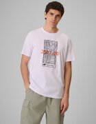 4F Tricou regular cu imprimeu pentru bărbați - L