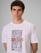 4F Tricou regular cu imprimeu pentru bărbați - L