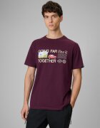 4F Tricou regular cu imprimeu pentru bărbați - S