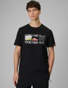 4F Tricou regular cu imprimeu pentru bărbați - S