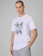 4F Tricou regular cu imprimeu pentru bărbați - M