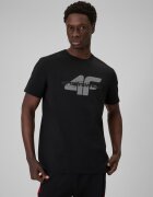 4F Tricou regular cu imprimeu pentru bărbați - S