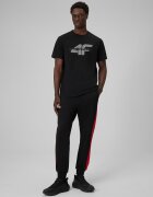 4F Tricou regular cu imprimeu pentru bărbați - S